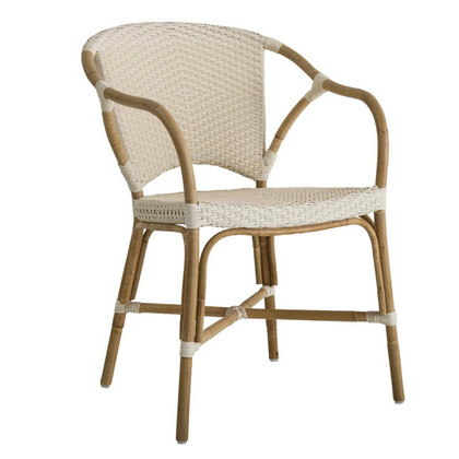 Valerie Arm Chair - Ivory 