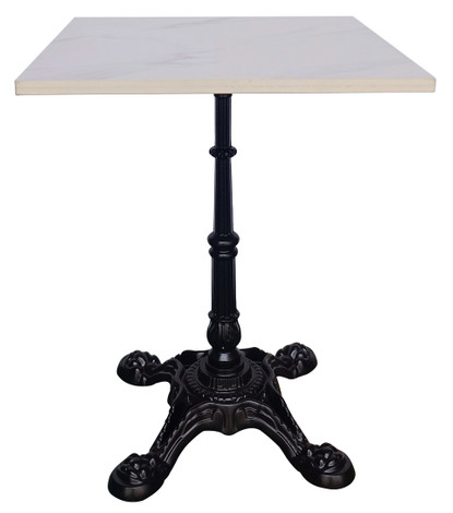 28" Square Solid Stone Bistro Table 