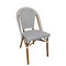 CT85AL Aluminum Chair Rev V White/Black