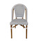 CT85AL Aluminum Chair Rev V White/Black