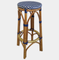 Backless rattan stool Backless rattan stool