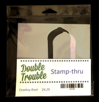 Cowboy Boot - Double Trouble Stamp-thru Stencil