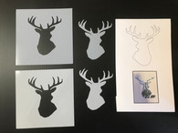 Regal Buck Stencil & Stamp Thru Set