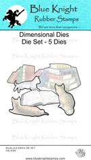 Books and Kittens DIE Set