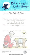 Kneeling Santa DIE Set