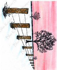 Tree and Snowy Field