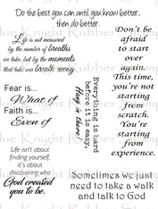 Encouragement Set -Clear