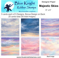 Designer Paper - Majestic Skies