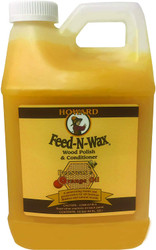 Howard Feed-N-Wax Wood Polish & Conditioner 64 ounce