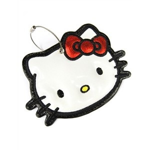 hello kitty luggage tag