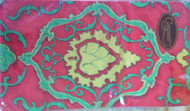 Caspari Red/Green 'Medici' Guest Towels 15 Count
