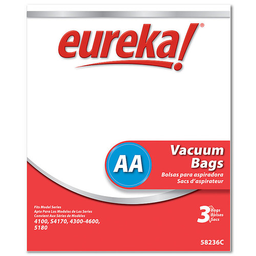 Eureka Style AA Vacuum Bags 3 Pack