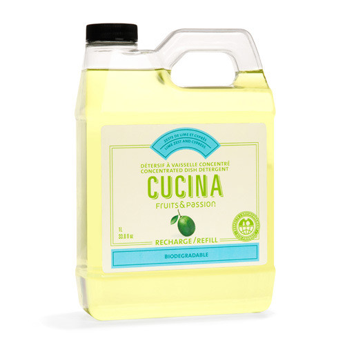 Fruits & Passion Cucina Lime Zest and Cypress Concentrated Dish Detergent Refill
