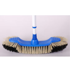 CWP Euro Broom 15" Brush Head with Telescopic Handle