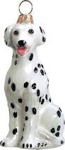Dalmatian Sitting Dog - Joy To The World Ornament