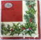 Ideal Home Range Red Christmas Garland Paper Napkins