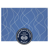 SEBO Exhaust Filter Ice Blue #7095ER02