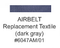 AIRBELT Replacement Textile Dark Gray #6047AM/01