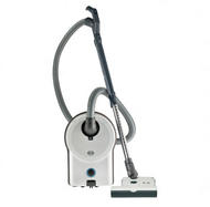 SEBO Airbelt D4 White Premium Canister Vacuum Cleaner with Power Head