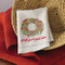 Mudpie Pine & Berry Wreath Linen Towel