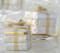 Mudpie Gold Stripe Soap Package