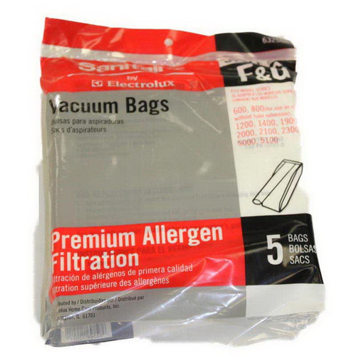 Sanitaire / Eureka by Electrolux F & G Vacuum Bags 5 Pack