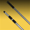 3-Section Rippled-handle Aluminum Extension Pole 100"