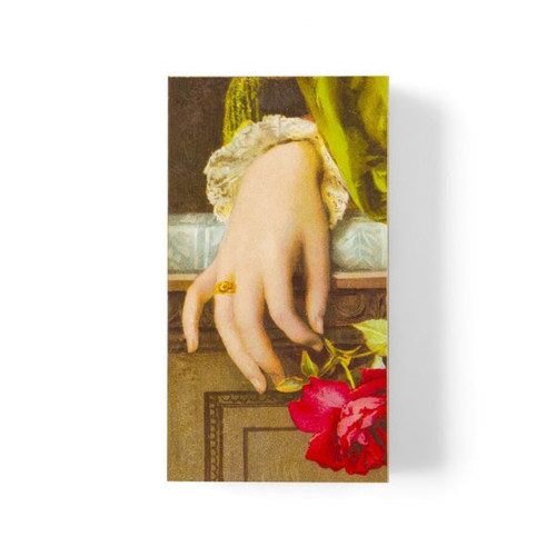 Rosy Rings Rose In Hand Large Matchbox