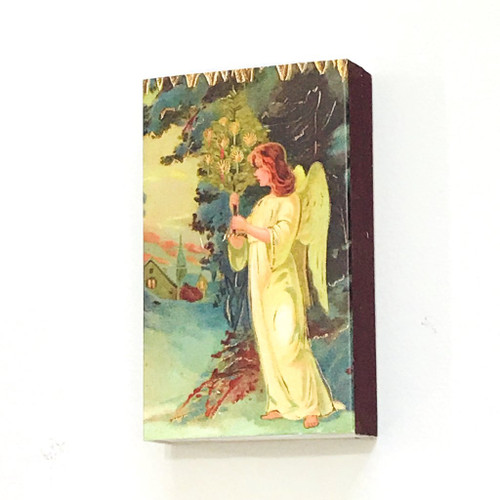 Rosy Rings Winter Angel Large Matchbox 