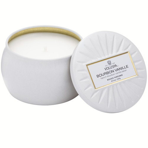 Voluspa Bourbon Vanille Mini Tin Candle