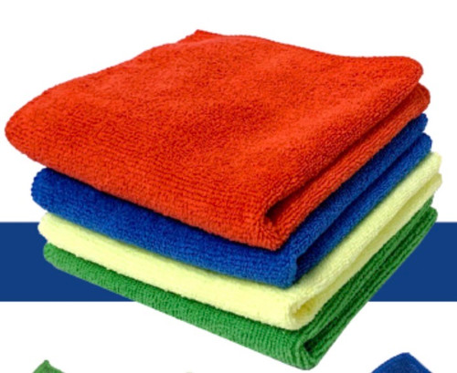 Color Coded Microfiber Towels 4 Pack