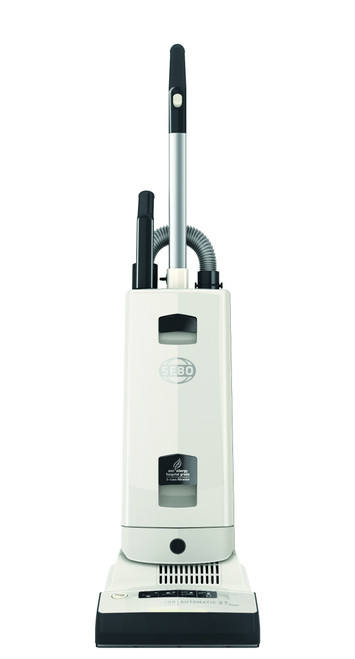 SEBO Automatic X7 Premium White Upright Vacuum Cleaner 91542AM