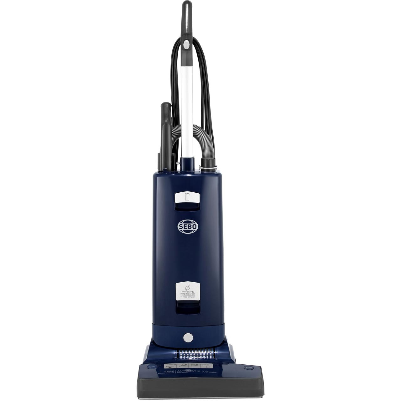 SEBO Automatic X8 Blue Upright Vacuum Cleaner 91566AM