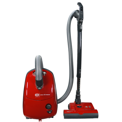 SEBO Airbelt E3 Premium Canister Vacuum Red with ET-1 Power Head