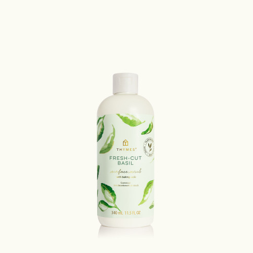 Thymes Soft Surface Scrub (Fresh-Cut Basil)
