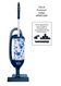 SEBO Felix Premium Dark Blue Upright Vacuum Cleaner 90814AM