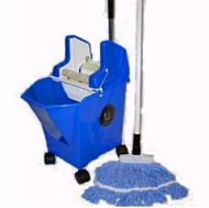 Blue Lady Mop Bucket Set Blue SYR