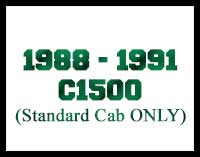 1988-1991 C1500 Standard Cab Lift Kits