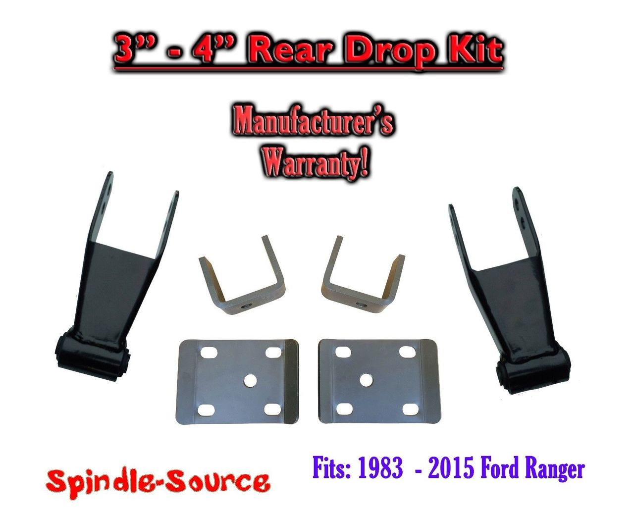 20042014 Ford F150 6" REAR Axle Lowering Drop Flip Kit 2WD 4WD Truck