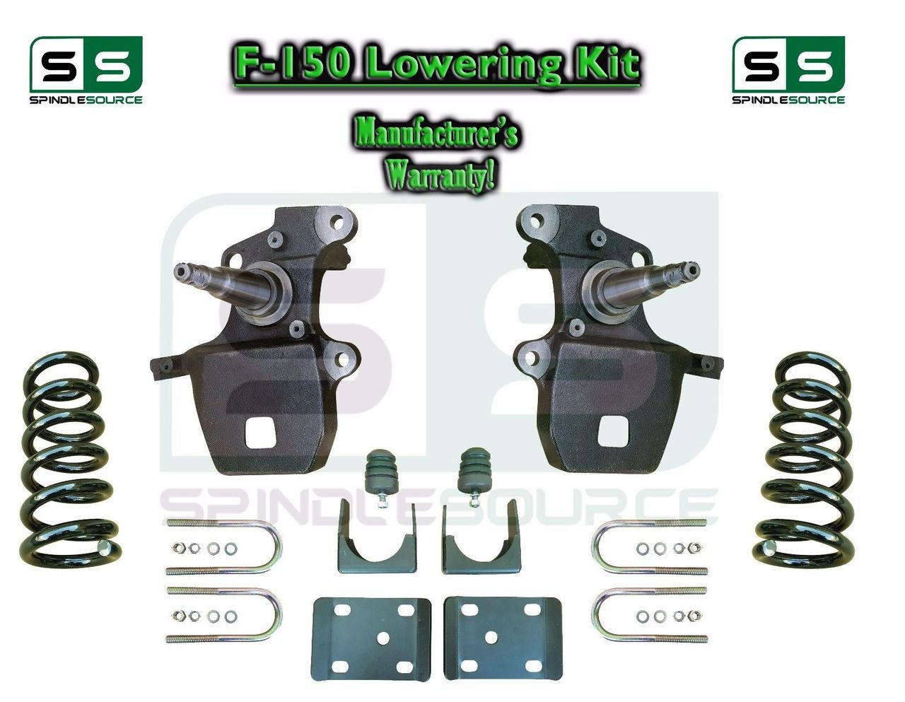 2015-2025 Ford F-150 2WD/4WD 3 / 5 Lowering Kit - MaxTrac KC333235-6