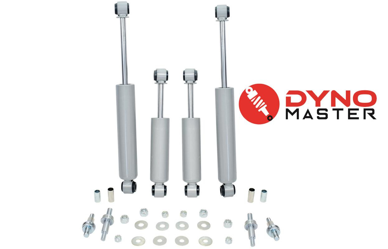 Lift Shock Kit For 6" / 4" Lift (Coil Springs, Spindle, and Blocks) on