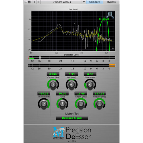 Metric Halo DeEsser - www.AtlasProAudio.com