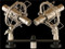 Peluso P-84 Stereo Pair in Shockmounts on Stereo Bar