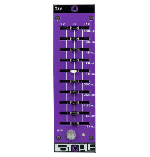 Purple Audio TAV EQ - front - Atlas Pro Audio