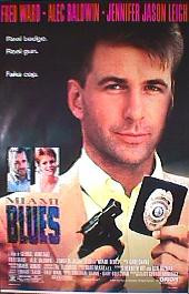 MIAMI BLUES original issue rolled 1-sheet movie poster