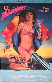 ALLNIGHTER,THE original issue rolled 1-sheet movie poster