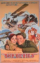 SKY DEVILS original issue rolled Reissue 1-sheet movie poster
