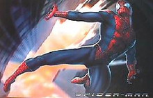 SPIDERMAN original issue rolled International Promo D 1-sheet movie poster