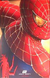 SPIDERMAN 2 original issue rolled double sided International A 1-sheet movie poster