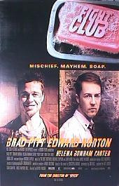 FIGHT CLUB theatrical issue rolled Regular Reprint 1-sheet movie poster